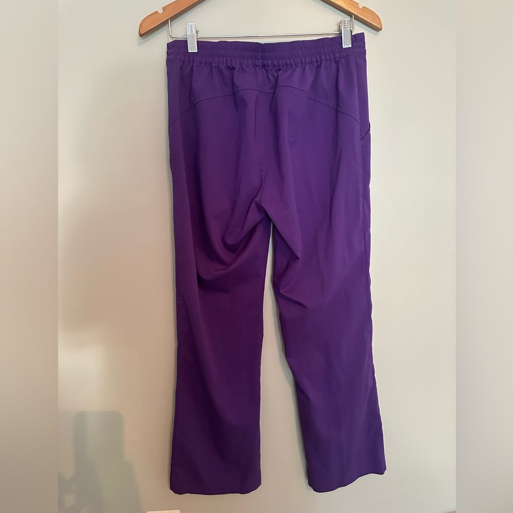PURPLE SCRUB SET - Picture 3 of 5